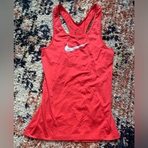 Nike Dri-Fit Fitted Pink Tank